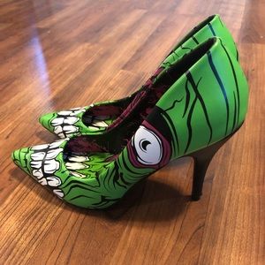 Iron Fist zombie heels size 7
